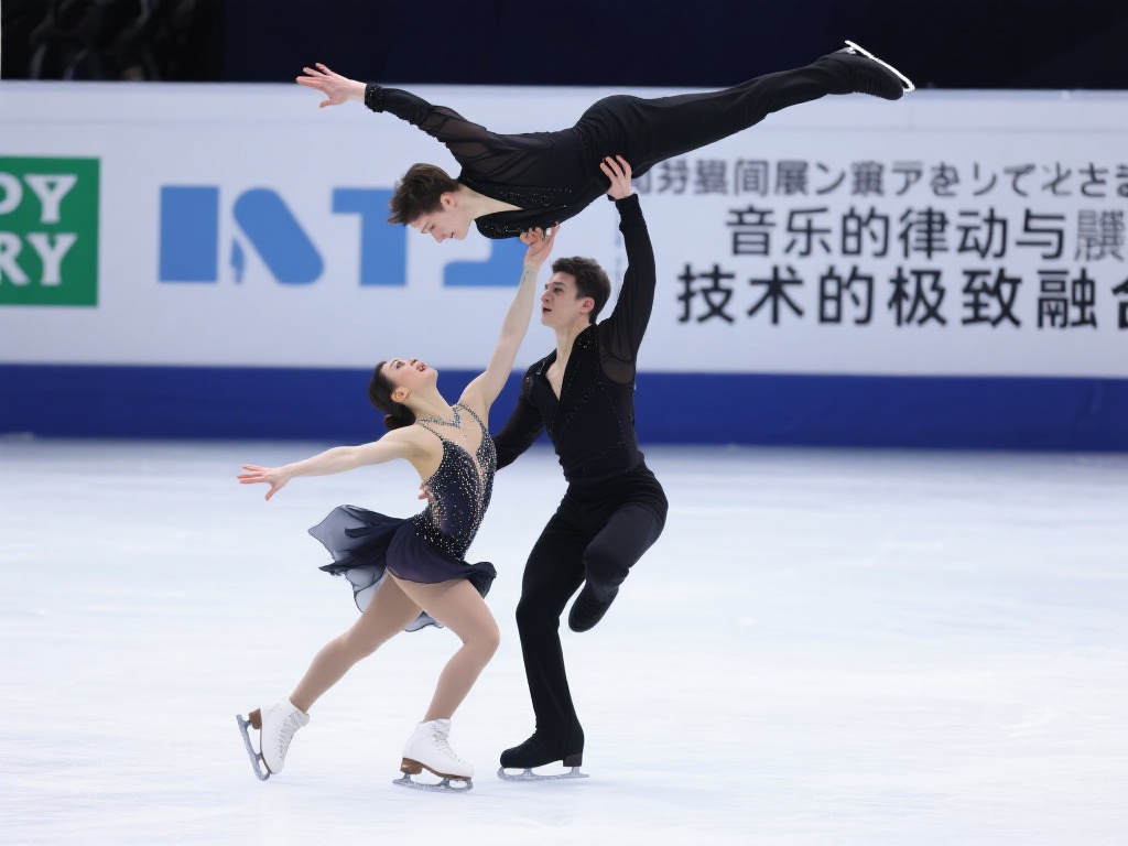 日本双人组合短节目夺排名第一荣耀 这一获奖组合由拥有多年默契的两位顶尖选手