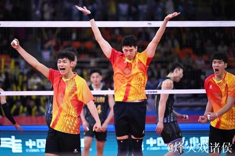 山东男排3-0横扫福建队 勇夺十五运会成年组冠军